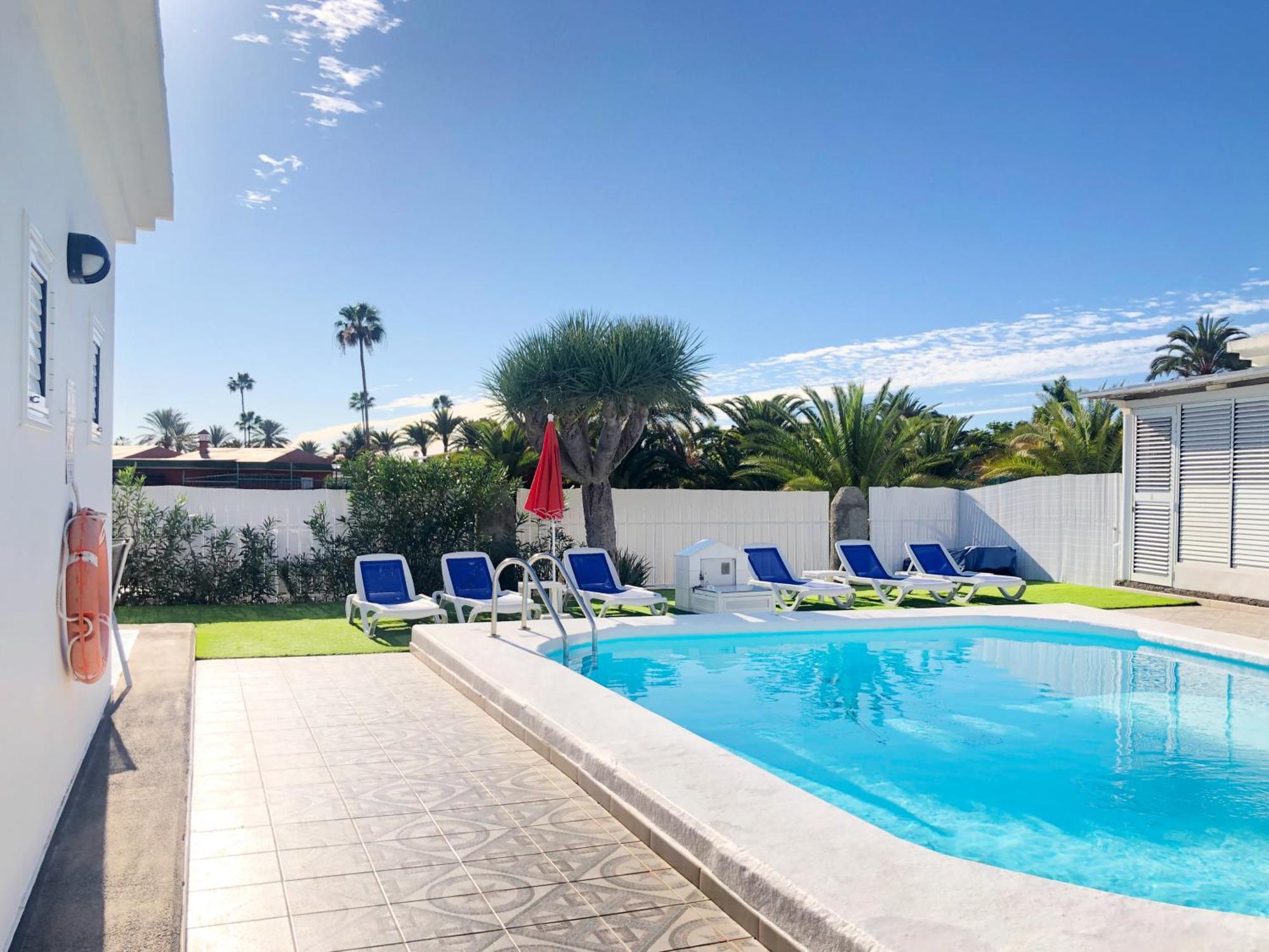 Bungalows Las Almenas Маспаломас Екстериор снимка